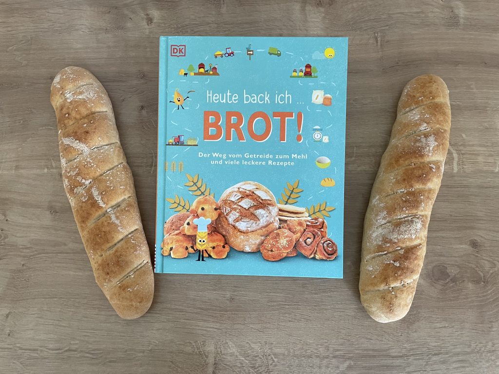 Heute back ich ... Brot! zeigt das Backen von Brot für Kinder